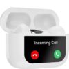 AirPods Pro 2nd Generation with Display Touch Screen Control Wireless Earbuds, with ANC- ENC Active Noise Cancellation, Type -C Fast Charging (White) - Image 2