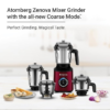Atomberg Zenova Mixer Grinder with Unique Coarse Mode | Advanced Safety Features | 4 Jars including Chopper Jar with Hands Free Operation (Red Wine) - Image 2