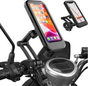 Ravi Malviya Waterproof Bike Bicycle Cell Phone Holder for Motorcycle